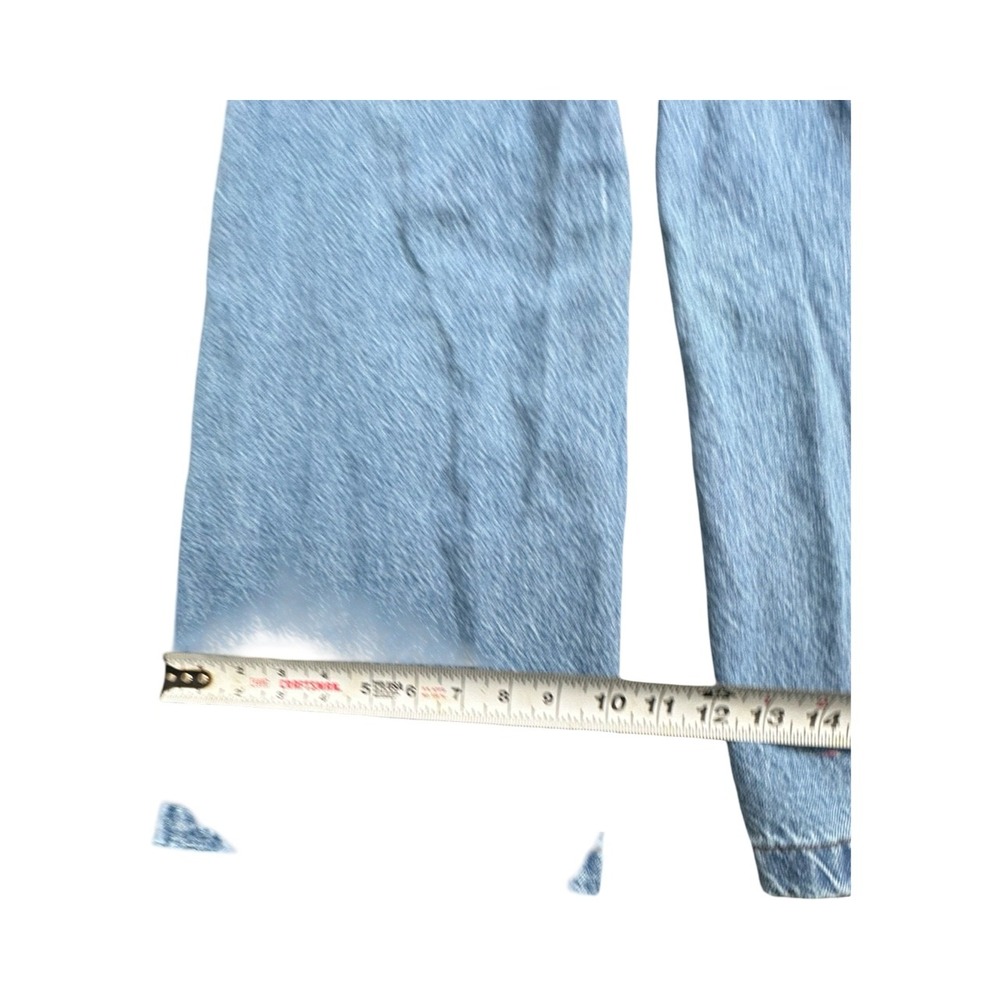 PacSun Jeans Womens 24 Blue Casey Low Rise Baggy Wide Leg Light Wash Denim - Picture 10 of 13